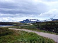 121 Rast am Silvervaegen-Kurz vor der Norwegischen Grenze